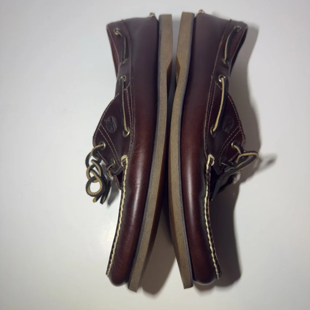 Timberland Classic Boat Shoe Oxblood Burgundy Size 14